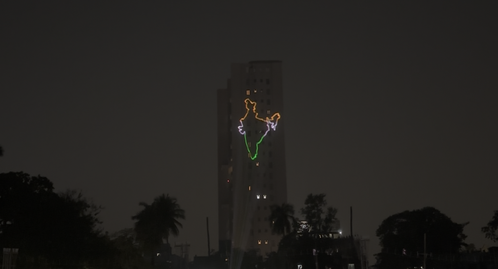 LASER BUILDING PROJECTION